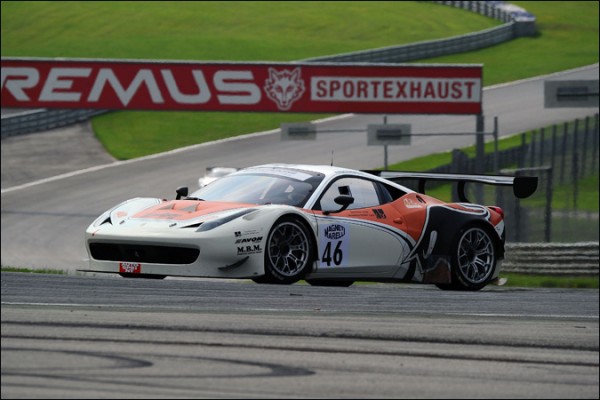 Venturi-Maino (Black Bull Swiss R, Ferrari 458 Italia,GT3 #46)