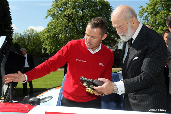 Tom Kristensen & His Royal Highness Prince Michael of Kent 3
