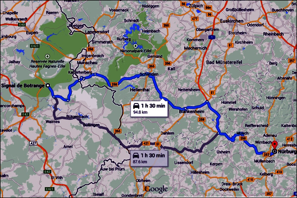 Track To Street map 2