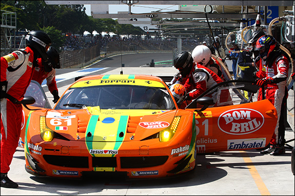 21st, #61, Emerson Fittipaldi, Alessandro Pier Guidi, Jeffrey Segal, Ferrari 458 Italia