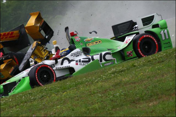 Indycar-crash