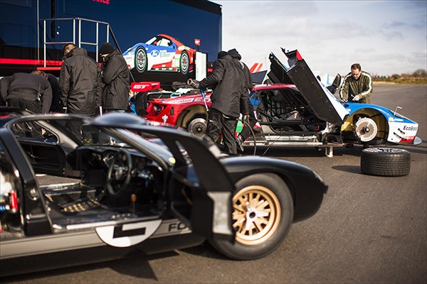 2016 World Endurance Championship. Turweston, England Ford GT shakedown and Ford GT40 drive. 29th February 2016. Photo: Drew Gibson.