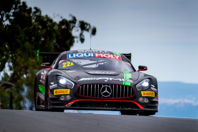 33rd: (DNF) #22 | Scott Taylor Motorsport | Maro Engel, Shane van Gisbergen, Craig Baird | Mercedes AMG GT3 | A Pro