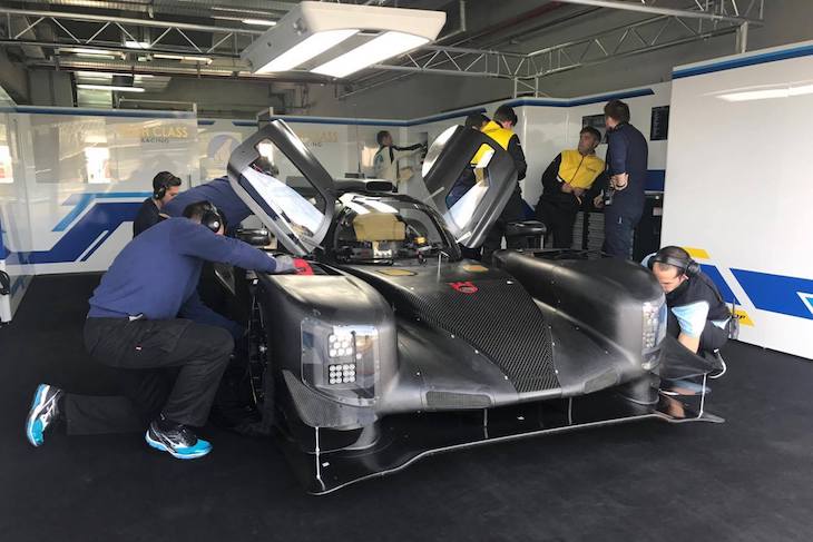 High Grade Racing High Class Racing’s Dallara Hits The Track
