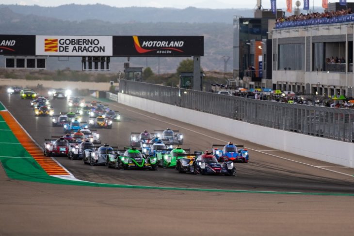 Start - European Le Mans Series - 4 Hours of Aragon
