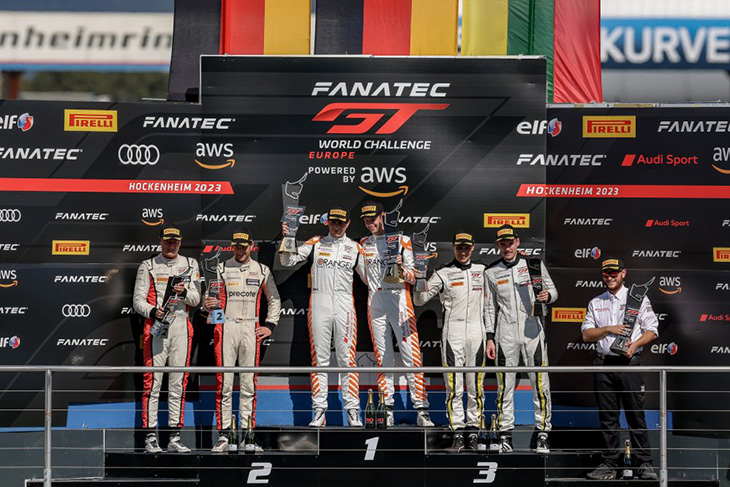 Race 1 Podium